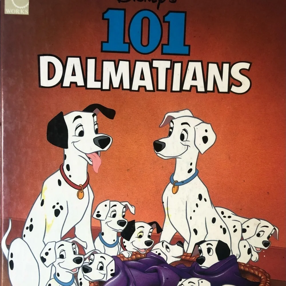 Disney “101 Dalmatians” hardback book